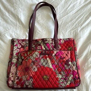 Vera Bradley travel tote